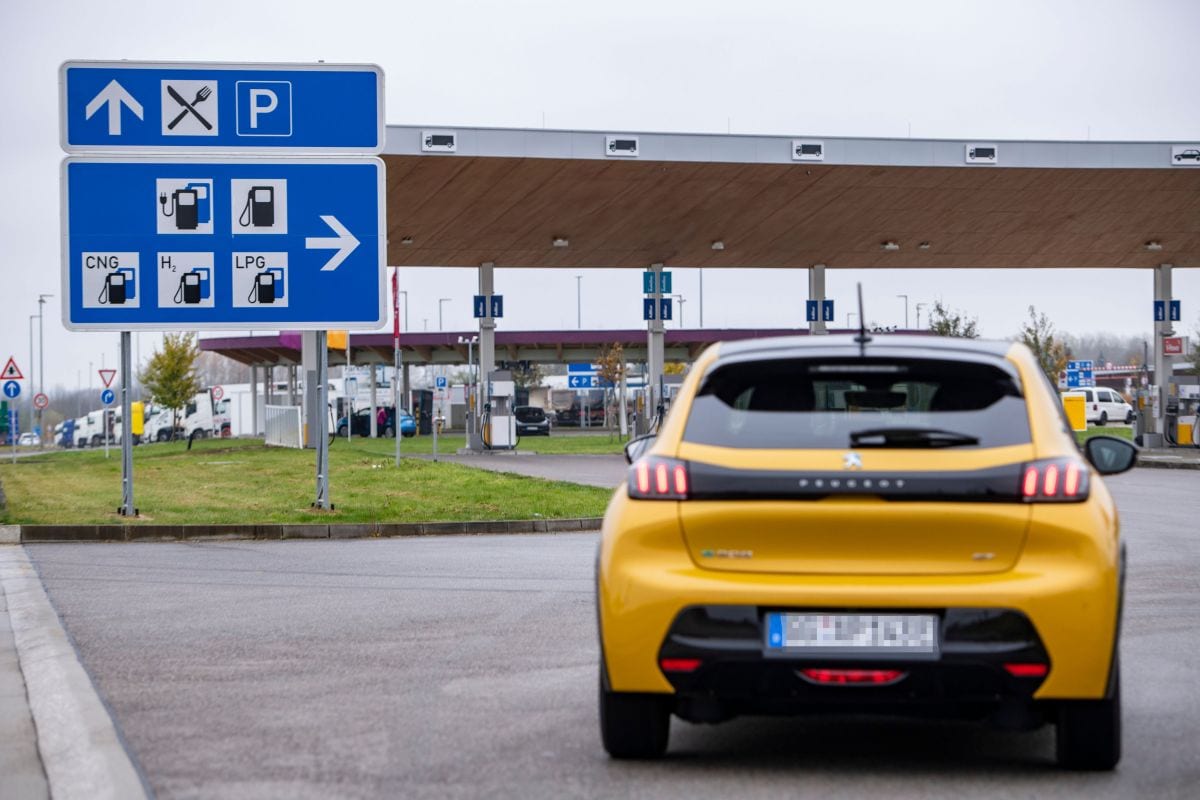 Tanken Duitsland, benzine, pomp