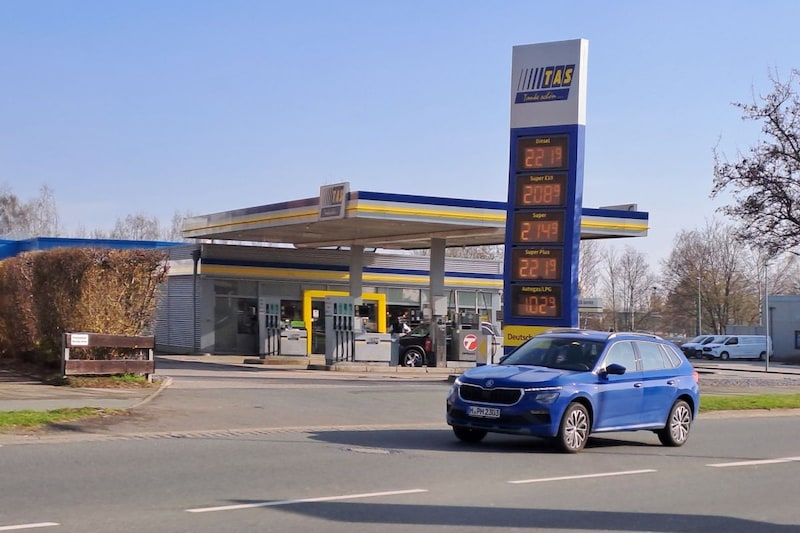 Tankstation Duitsland
