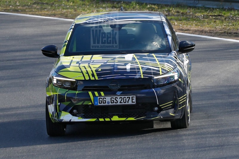 Opel Corsa GSE spyshots
