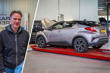 Toyota C-HR in klokje rond