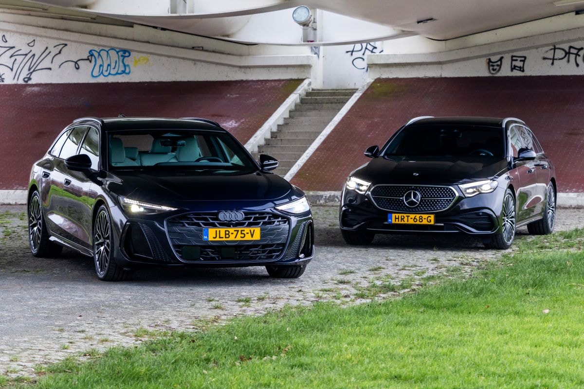 Audi A6 Avant e-Hybrid vs Mercedes E300e Estate