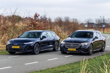 Audi A6 Avant e-Hybrid vs Mercedes E300e Estate