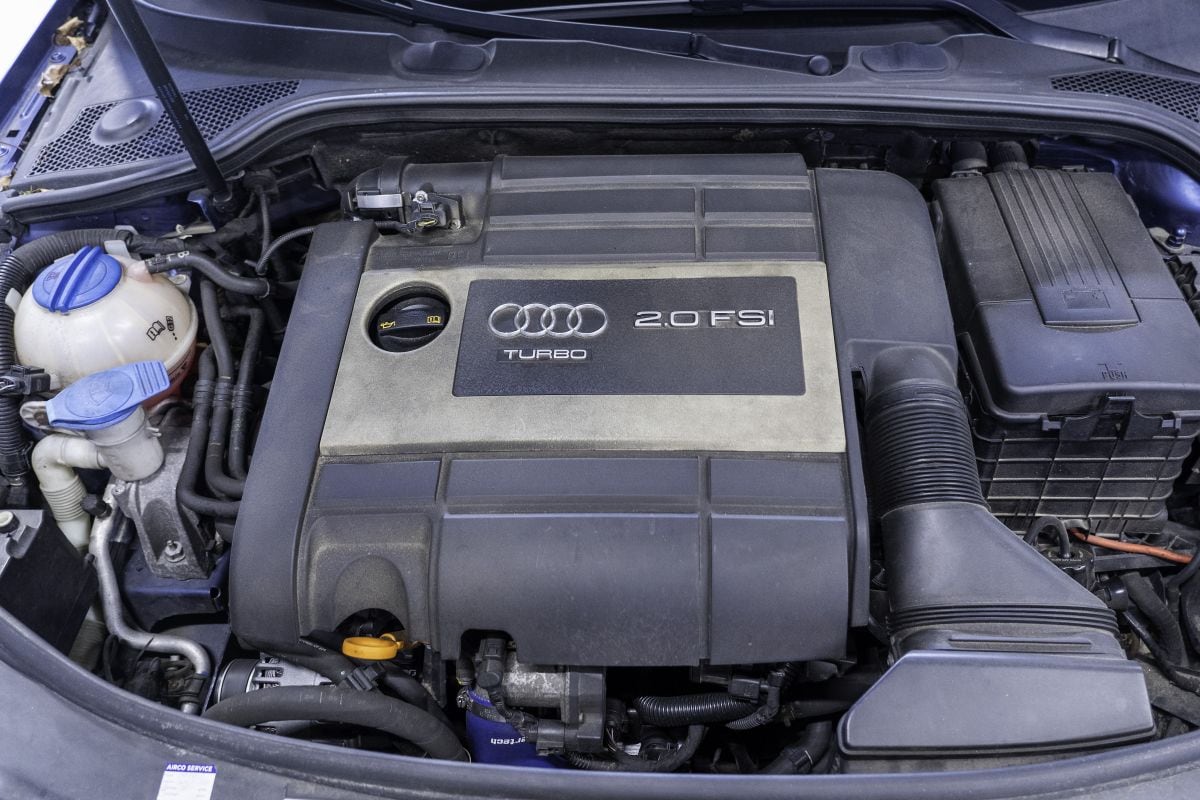 Audi A3 op de rollenbank