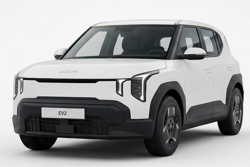 Bij de Kia EV2 is de frunk niet standaard  - Back to basics
