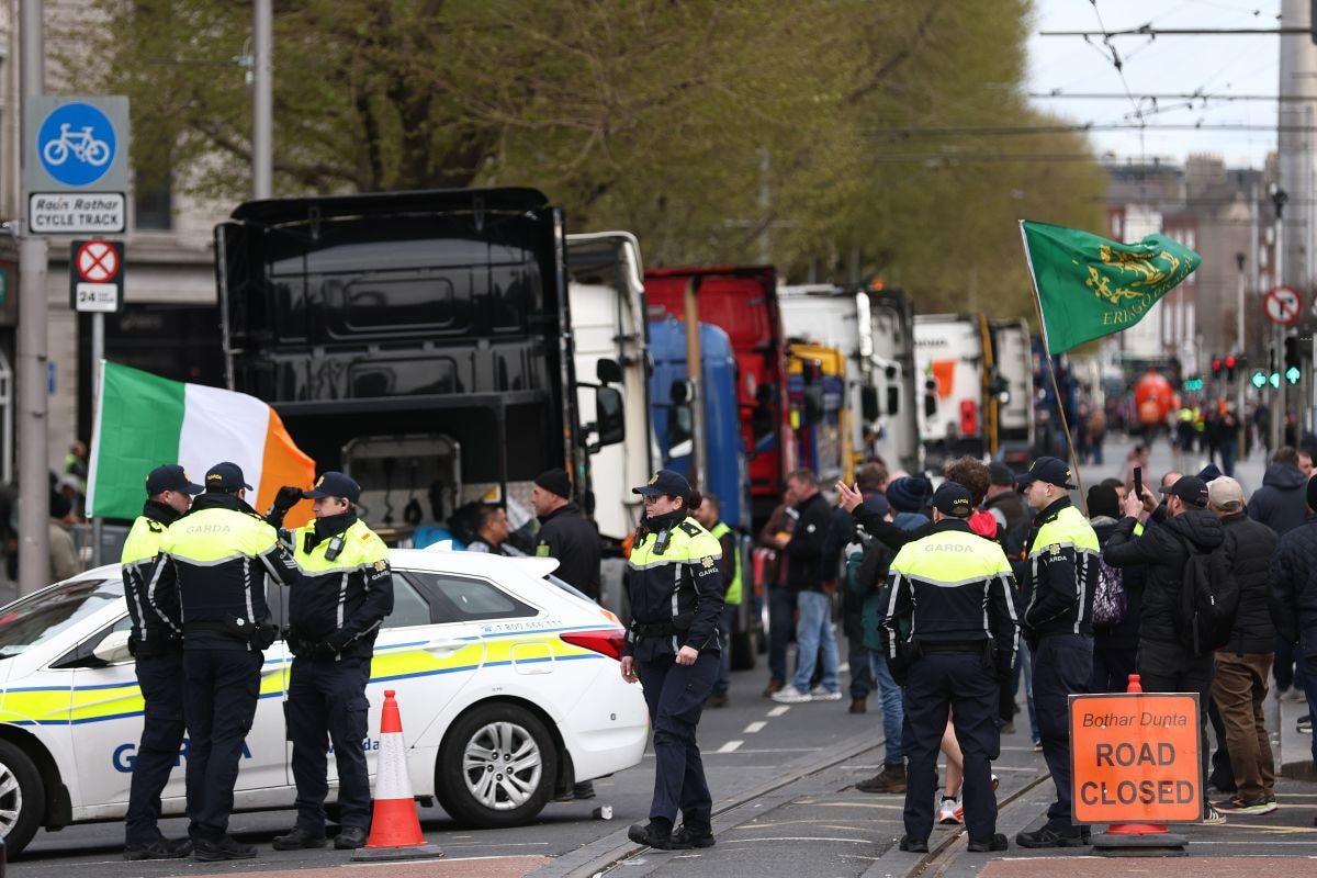 Brandstofprotesten Ierland