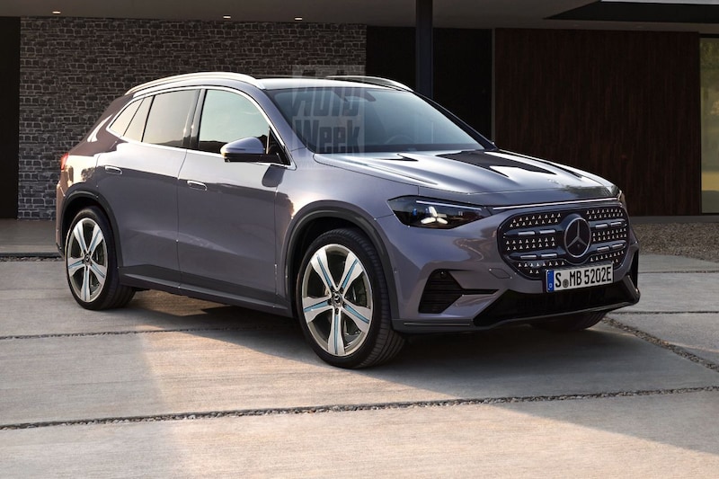 Mercedes-Benz GLA EQ (Illustraties Larson)