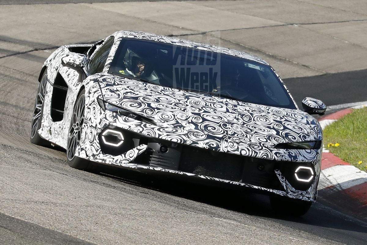 Lamborghini Temerario Spyder spyshots