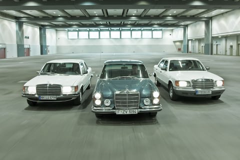 De eerste drie generaties Mercedes S-klasse belichamen het wirtschaftswunder