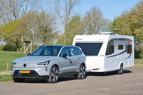 Steeds meer elektrische auto's kunnen een caravan trekken