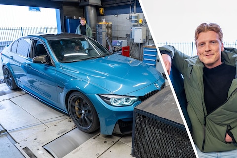 Roef (35) kocht een BMW M3 met twee ton op de klok: 'Deze auto is crazy overgemotoriseerd'