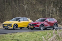 Dubbeltest Mazda CX-30 Volkswagen T-Roc