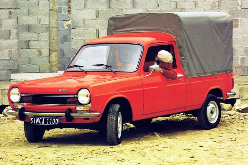 pick-ups op basis personenauto