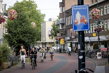 Fietsstraat Utrecht (ANP)