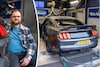 Ford Mustang GT op de rollenbank