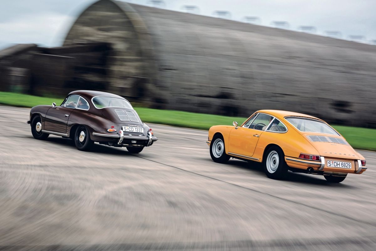 Porsche 356 C en 912 klassieke Porsche