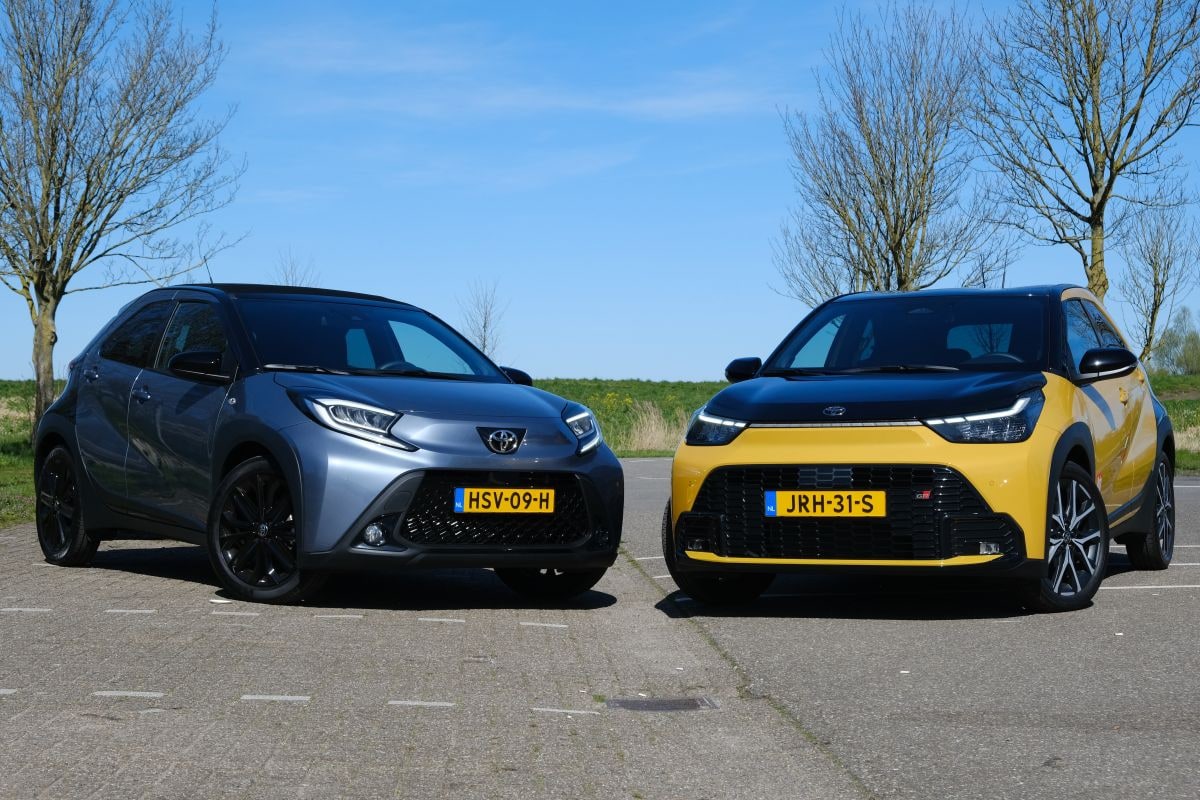 Toyota Aygo X oud en nieuw