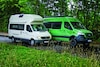 James Cook camper op basis Mercedes Sprinter