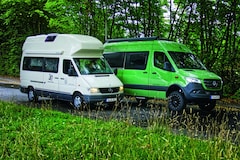James Cook camper op basis Mercedes Sprinter