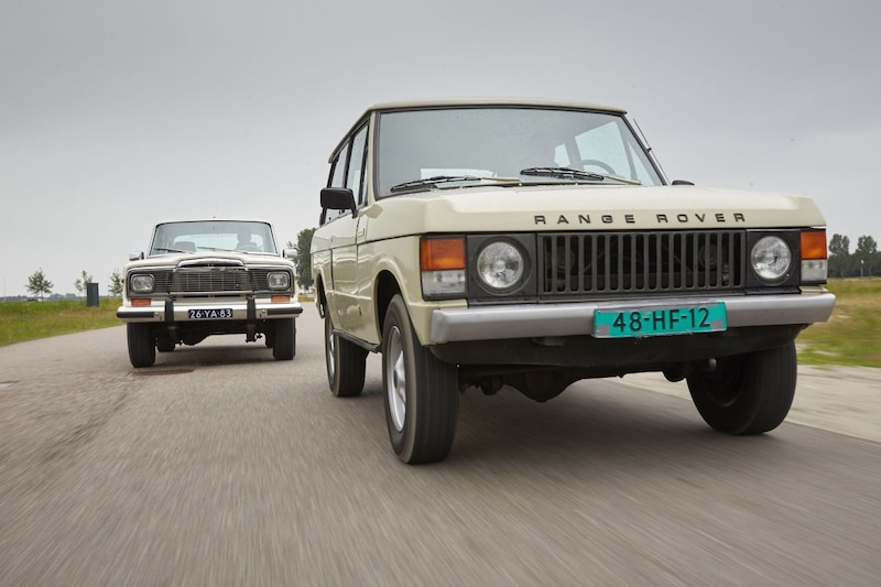 Range Rover en Jeep Wagoneer klassieke SUV's 