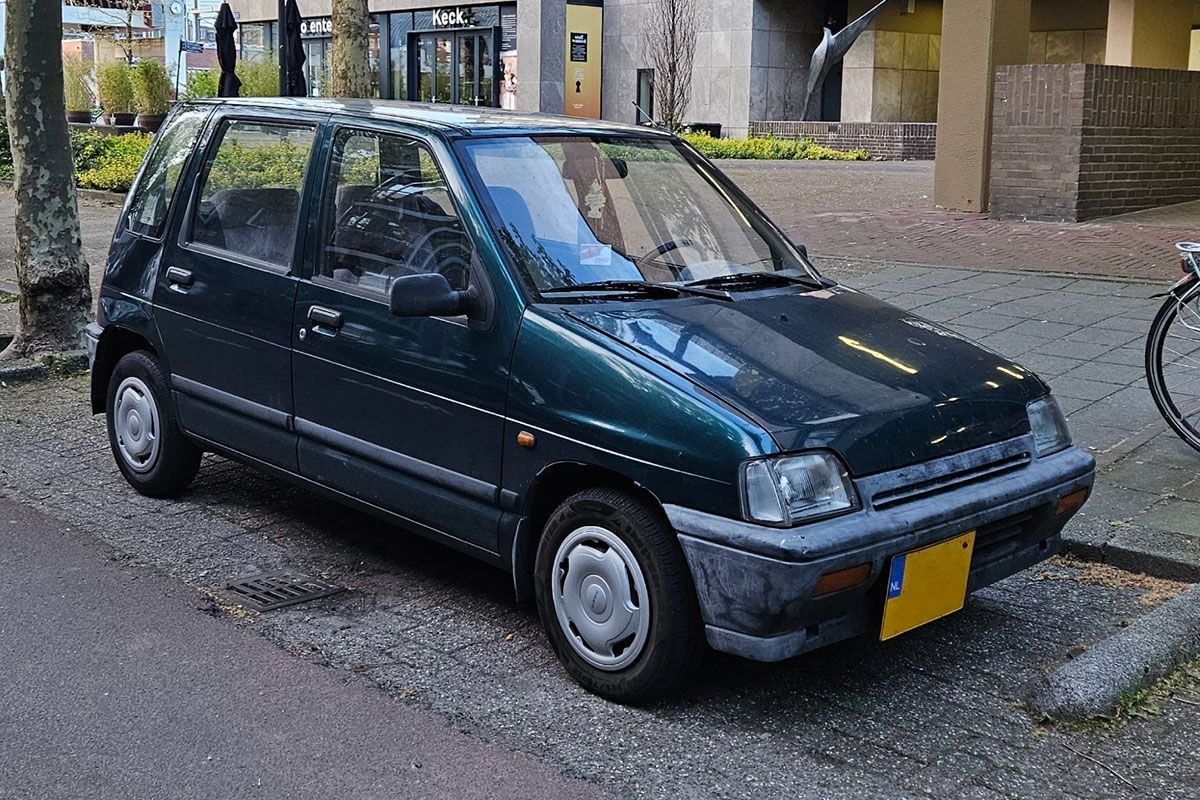Daewoo Tico in het Wild