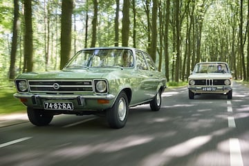 Opel Ascona A en BMW 1502 klassiekers jaren 70