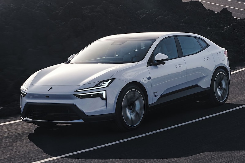 Polestar 4 Coupé: vernieuwde Polestar 4 wacht nog op 800 volt