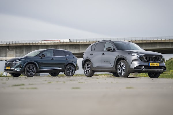 dubbeltest Mazda CX-5 Nissan Qashqai