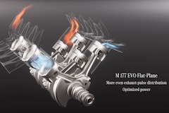 Mercedes-Benz M177 Evo - V8 cross plane-krukas