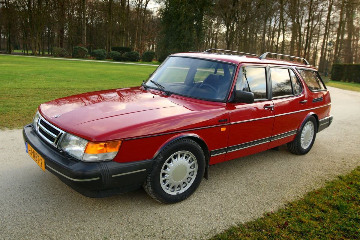 Saab 900 Safari prototype van een Saab 900 stationwagon