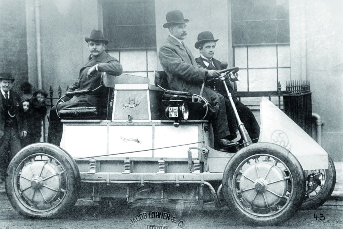 Lohner Porsche elektrisch klassieker