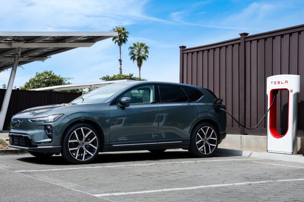 Volvo EX60 supercharger