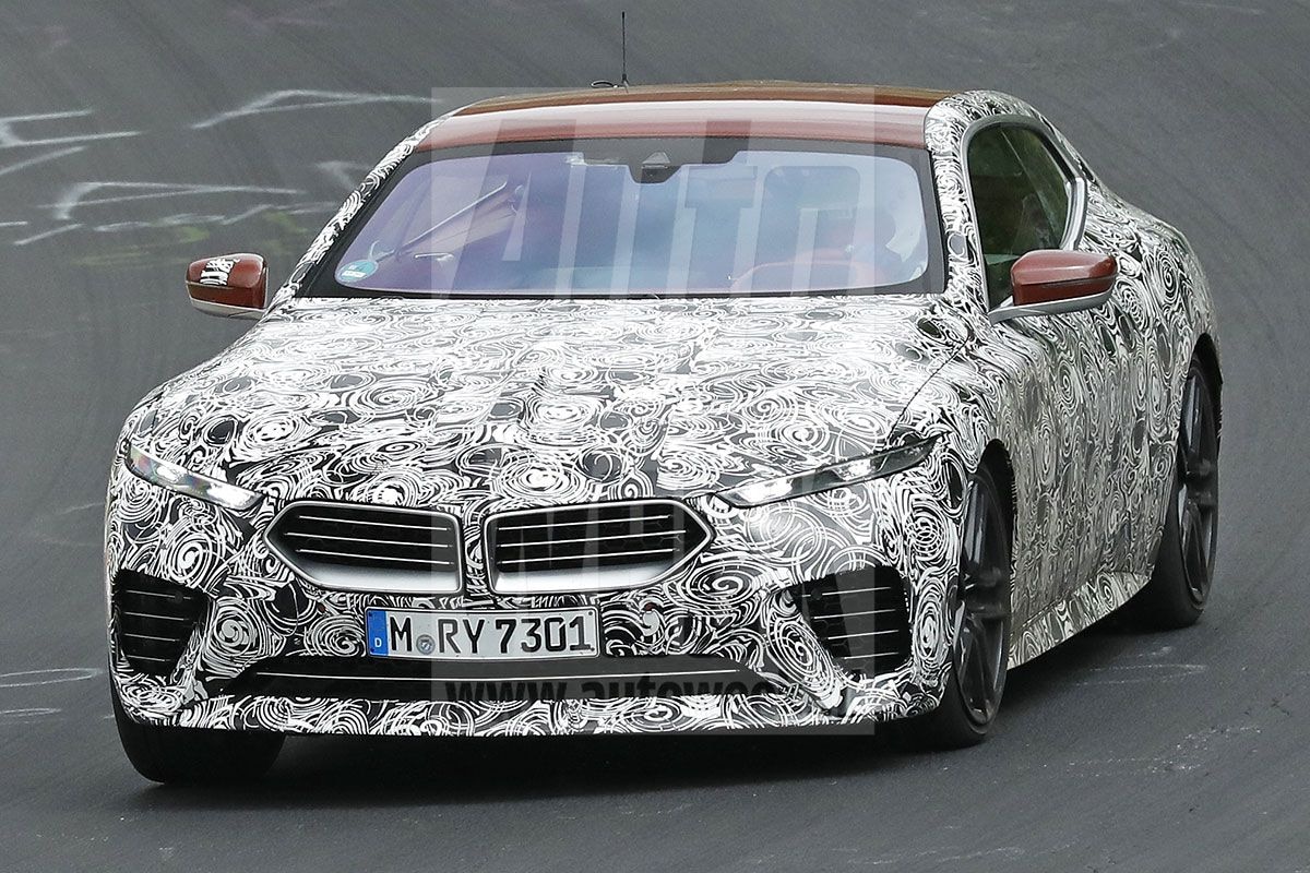 BMW speedtop spyshots