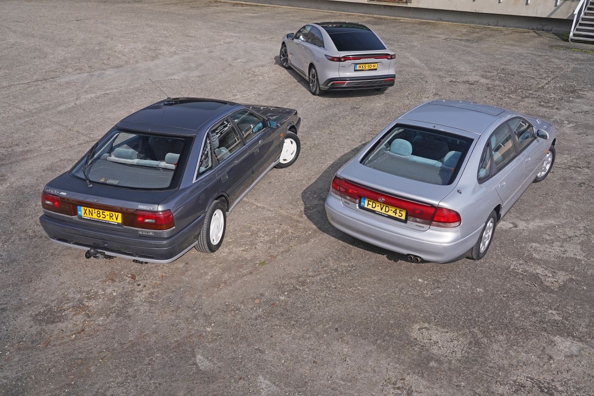 Twee keer Mazda 626, één keer Mazda 6e