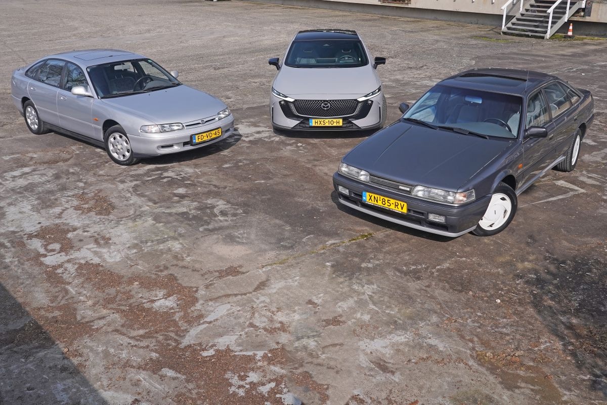 Twee keer Mazda 626, één keer Mazda 6e