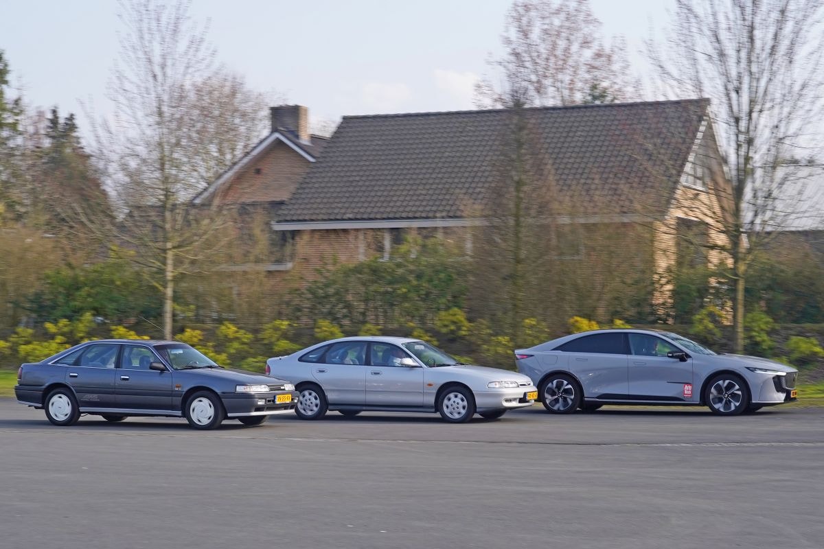 Twee keer Mazda 626, één keer Mazda 6e