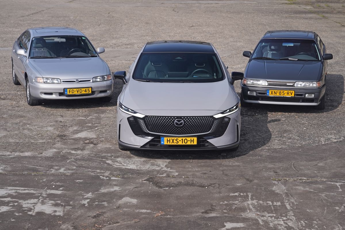 Twee keer Mazda 626, één keer Mazda 6e