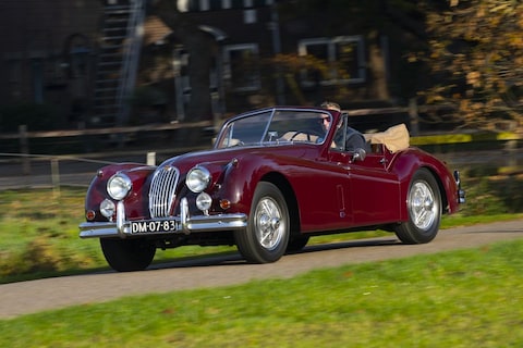 Deze schitterende XK140 komt uit de tijd dat Jaguar de records en de zeges aaneenreeg