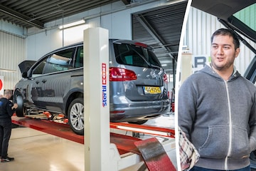 Volkswagen Sharan in klokje rond