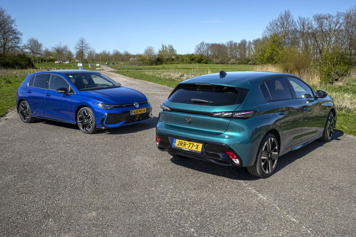 Volkswagen Golf en Peugeot 308