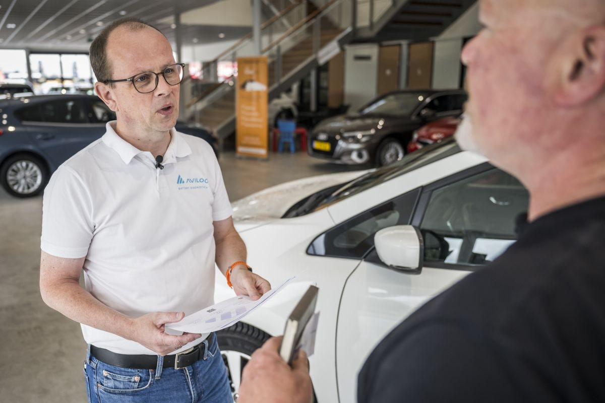Nissan Leaf accudegradatietest