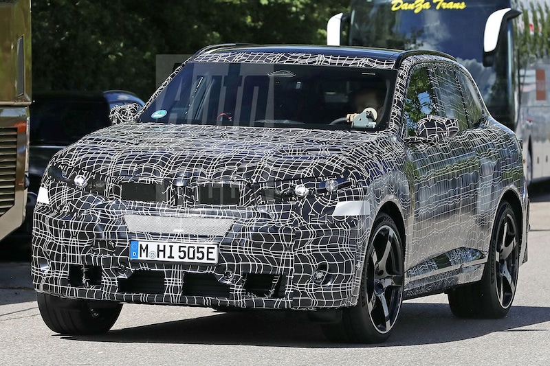 BMW iX5 M krijgt veel grotere grille dan reguliere X5