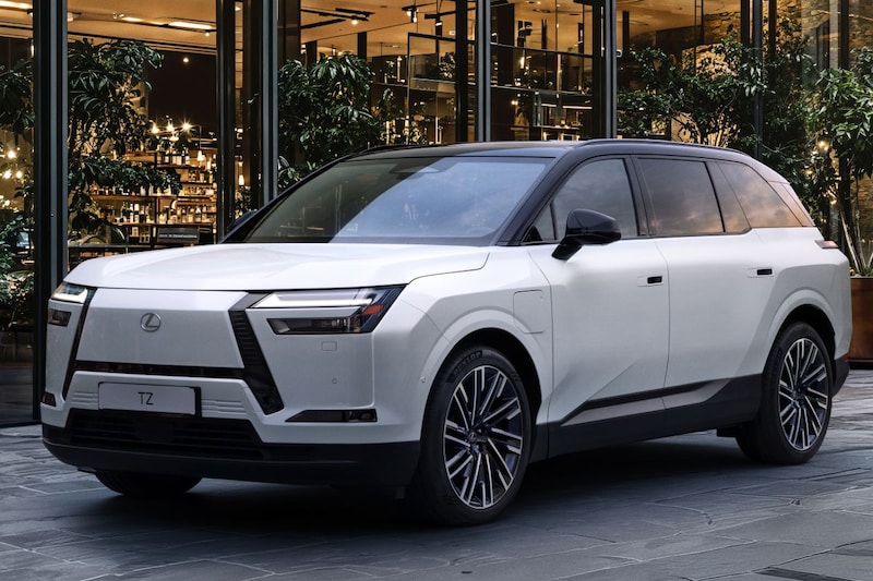 Lexus TZ: nieuwe grote elektrische SUV blijkt rijdende lounge