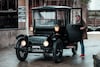 Detroit Electric Brougham auto van oma Duck