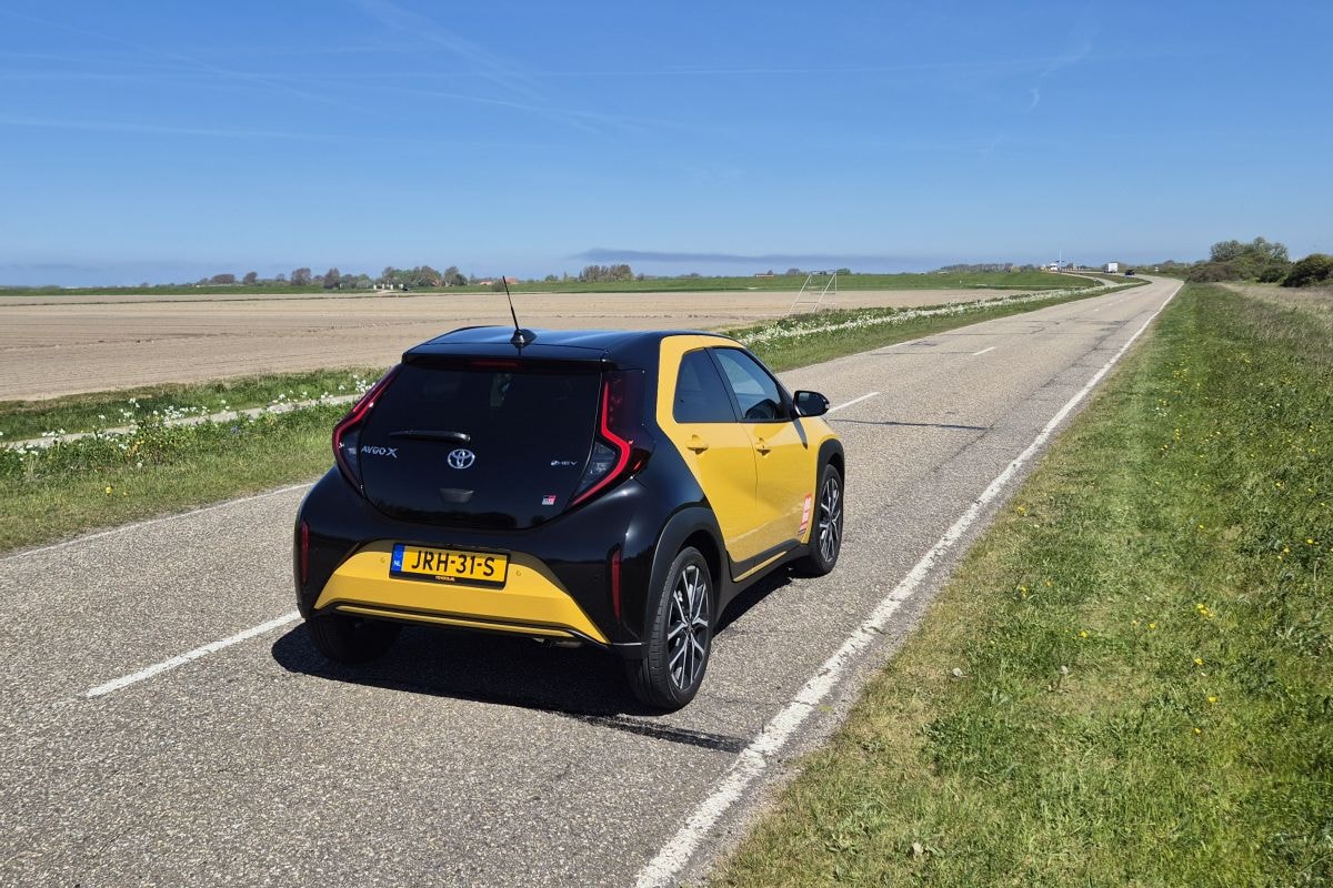 Toyota Aygo X duurtest zeeland westerscheldetunnel Terneuzen