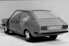 ontwerpvoorstel voor Volvo 300-serie van Gandini