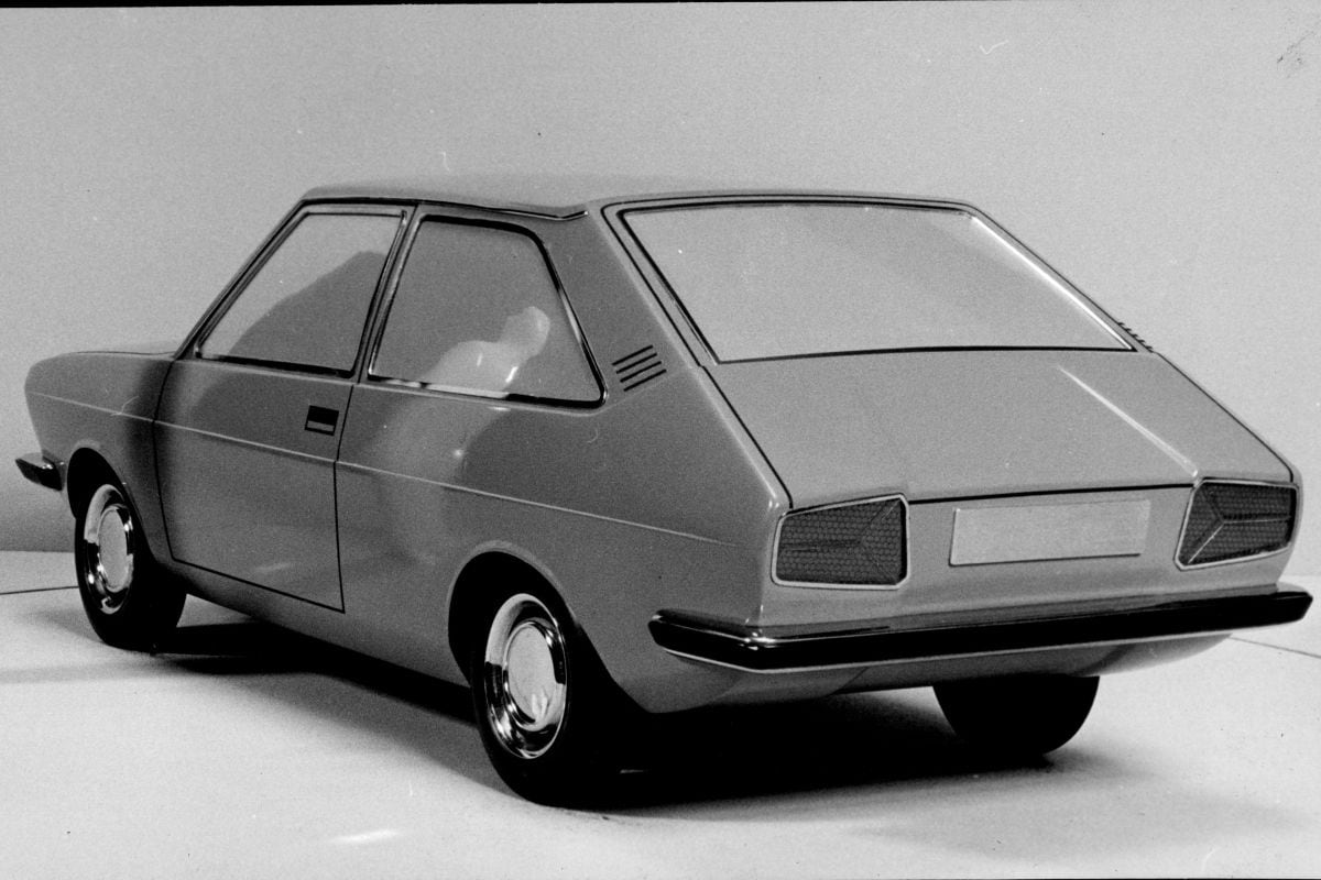 ontwerpvoorstel voor Volvo 300-serie van Gandini