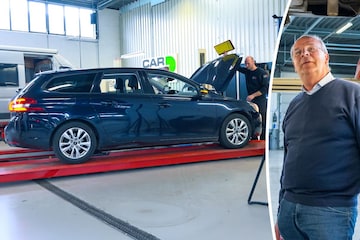 Peugeot 308 SW in klokje rond