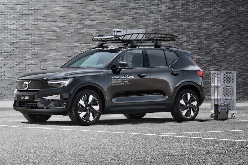 Volvo EX40 Cargo: elektrisch succesnummer als compacte bestelauto