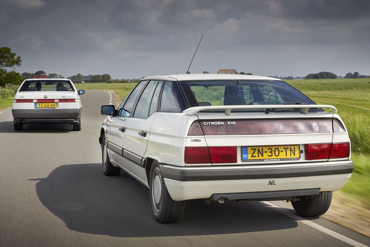 Klassiekers Alfa Romeo 164 en Citroen XM