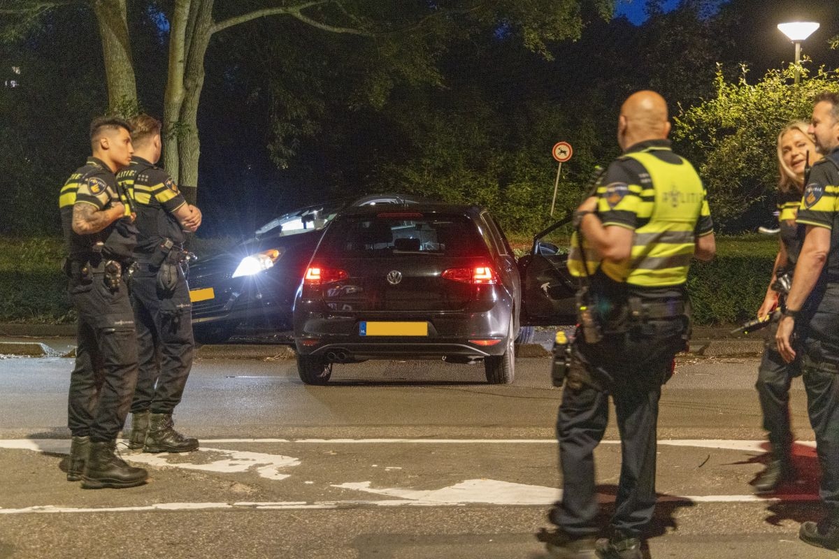 Foto politie bij ongeval - ANP